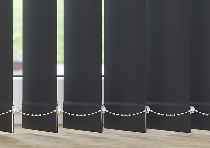 Orion (Blackout), Royal Blue - Vertical Blind Slats - Image 3